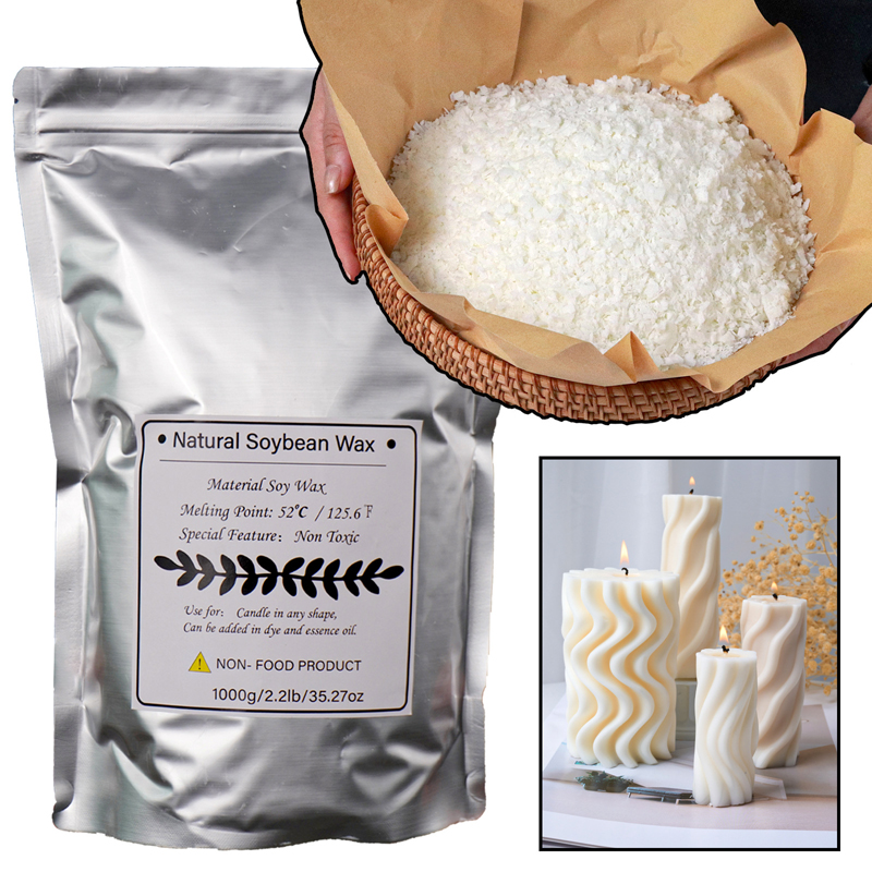 Candle Making Kit - 1000g 500g 250g 100g Doğal Soya