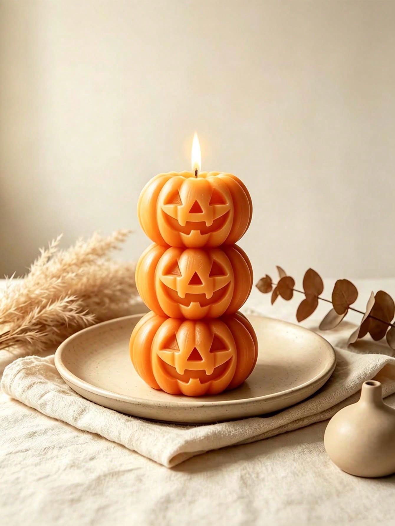 Candle Fragrance - 1 adet Cadılar Bayramı 3 Katmanlı