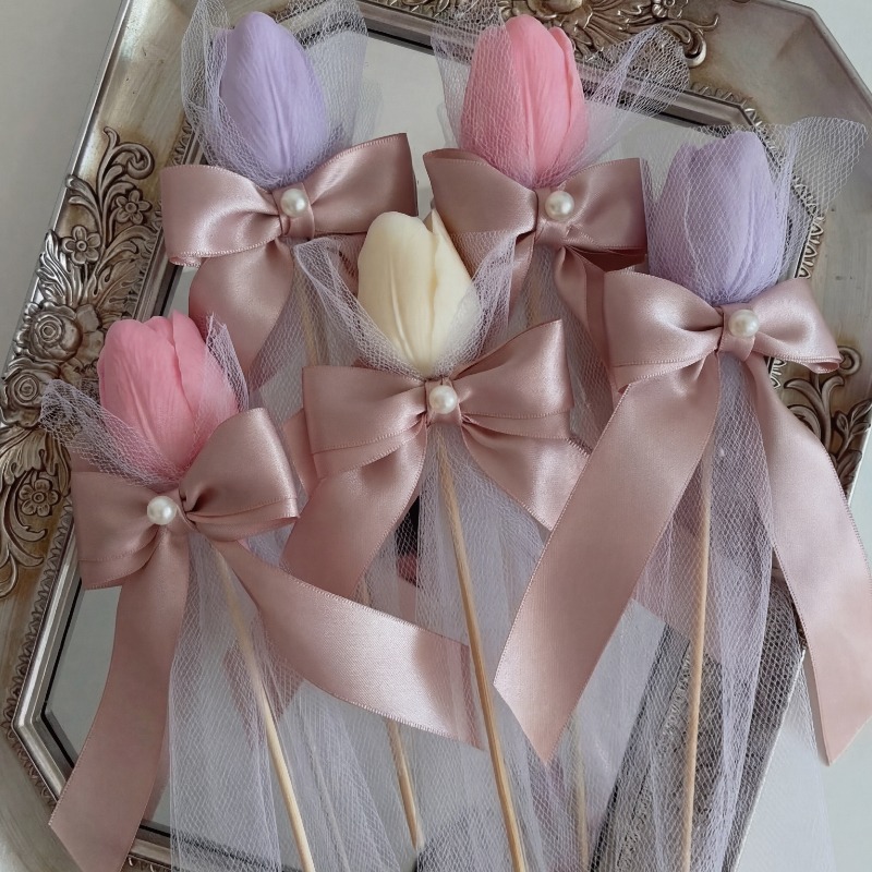 5 adet Lale Kokulu Bambu Çubuk - Paraffin Wax incelemesi ve fiyatı
