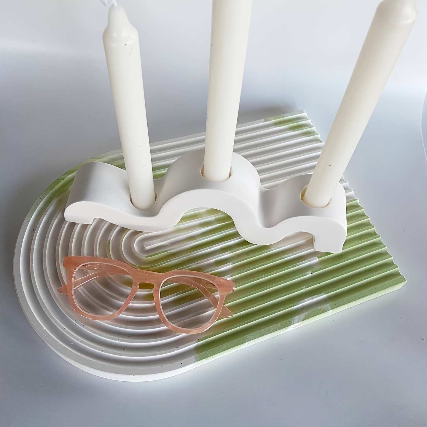 Kavisli Şamdan Silikon Kalıbı  - Candle Molds incelemesi ve fiyatı