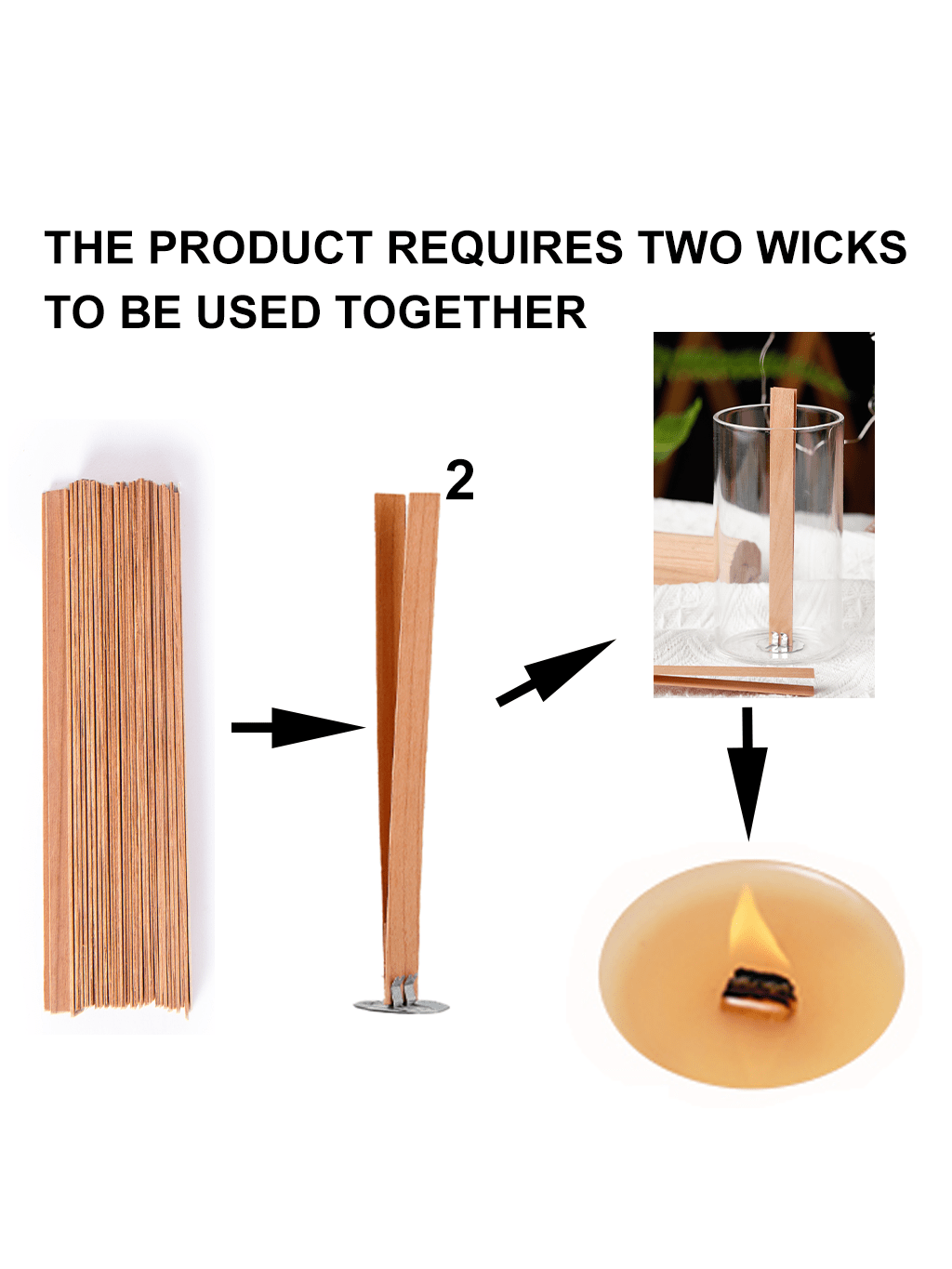 40 Adet Dumansız Kiraz Ağacı M - Candle Wick incelemesi ve fiyatı