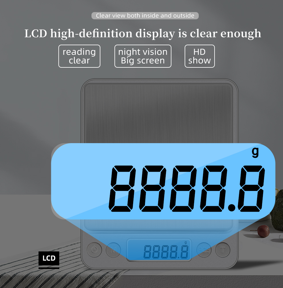 3000g 0.1g elektronik tartı LC - Candle Wax Scale incelemesi ve fiyatı