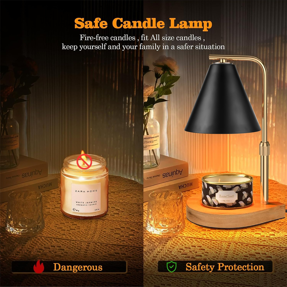 Siyah Mum Isıtıcı Lamba, Zaman - Silk Candle incelemesi ve fiyatı