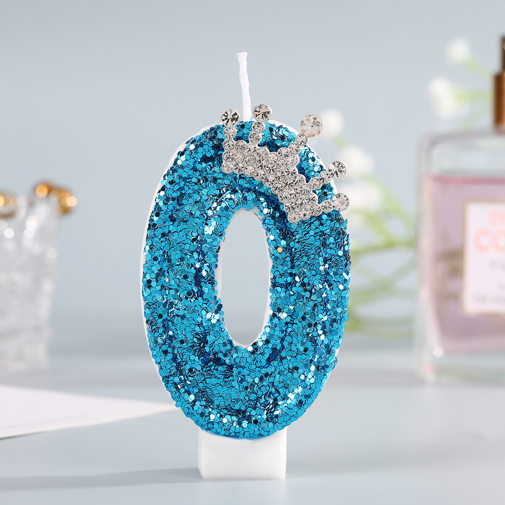 Mavi Taçlı Doğum Günü Mumları  - Silk Candle incelemesi ve fiyatı