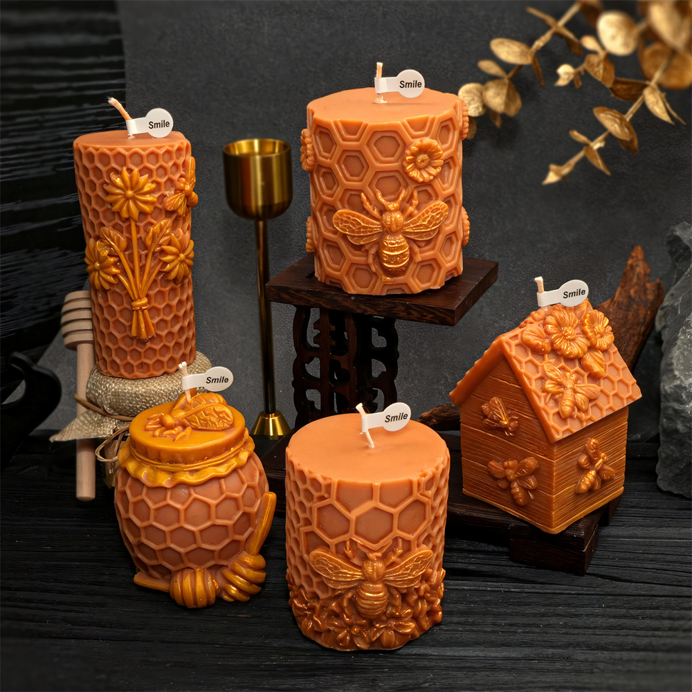 Bal Peteği Şeklinde Mum Kalıbı - Candle Containers incelemesi ve fiyatı