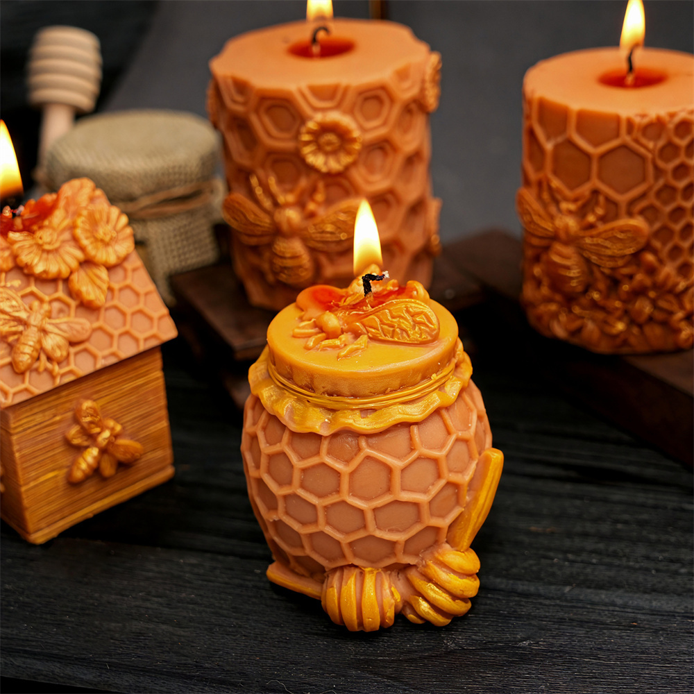 Bal Peteği Şeklinde Mum Kalıbı - Candle Containers incelemesi ve fiyatı