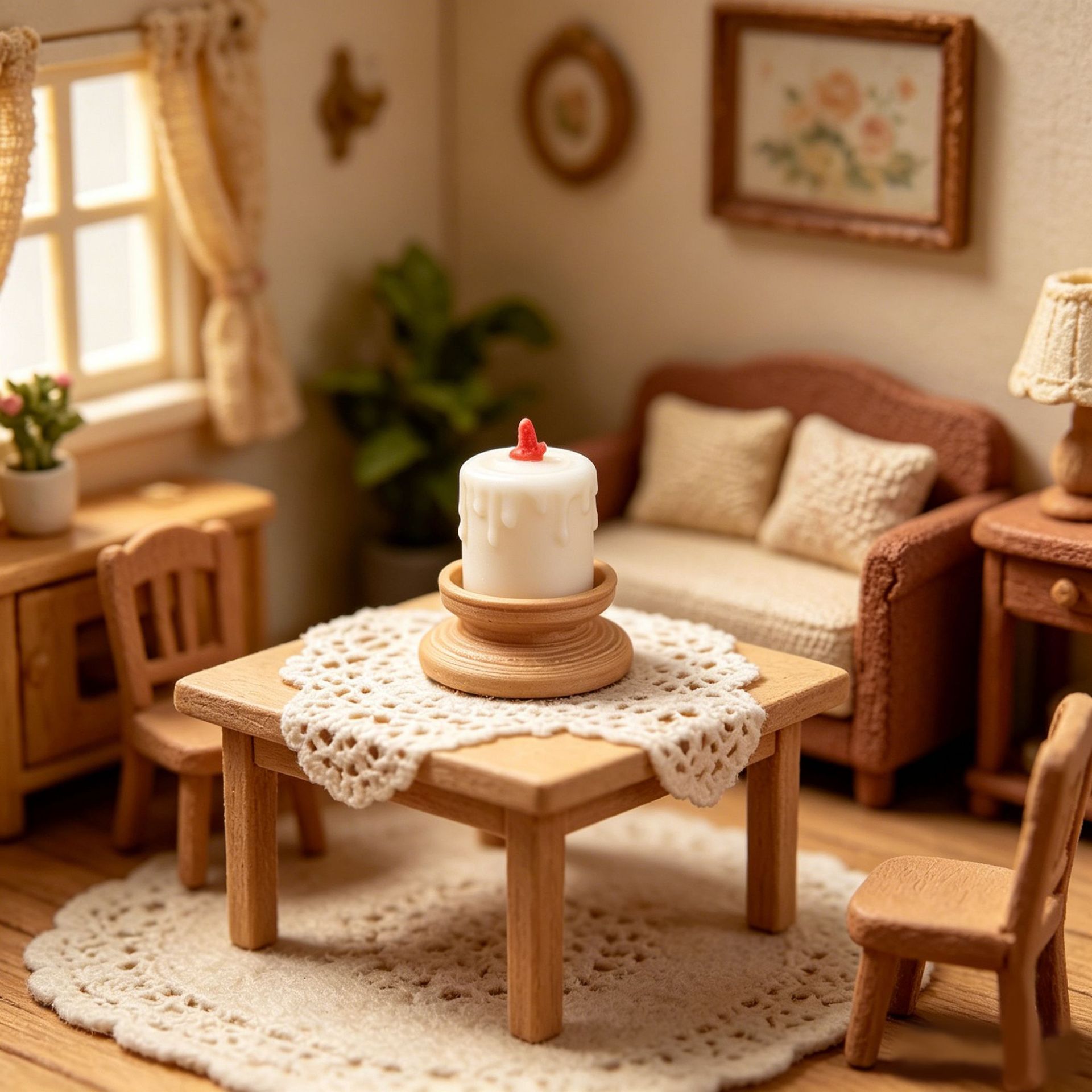 3 adet 1/12 Ölçekli Dollhouse  - Candle Wax Scale incelemesi ve fiyatı