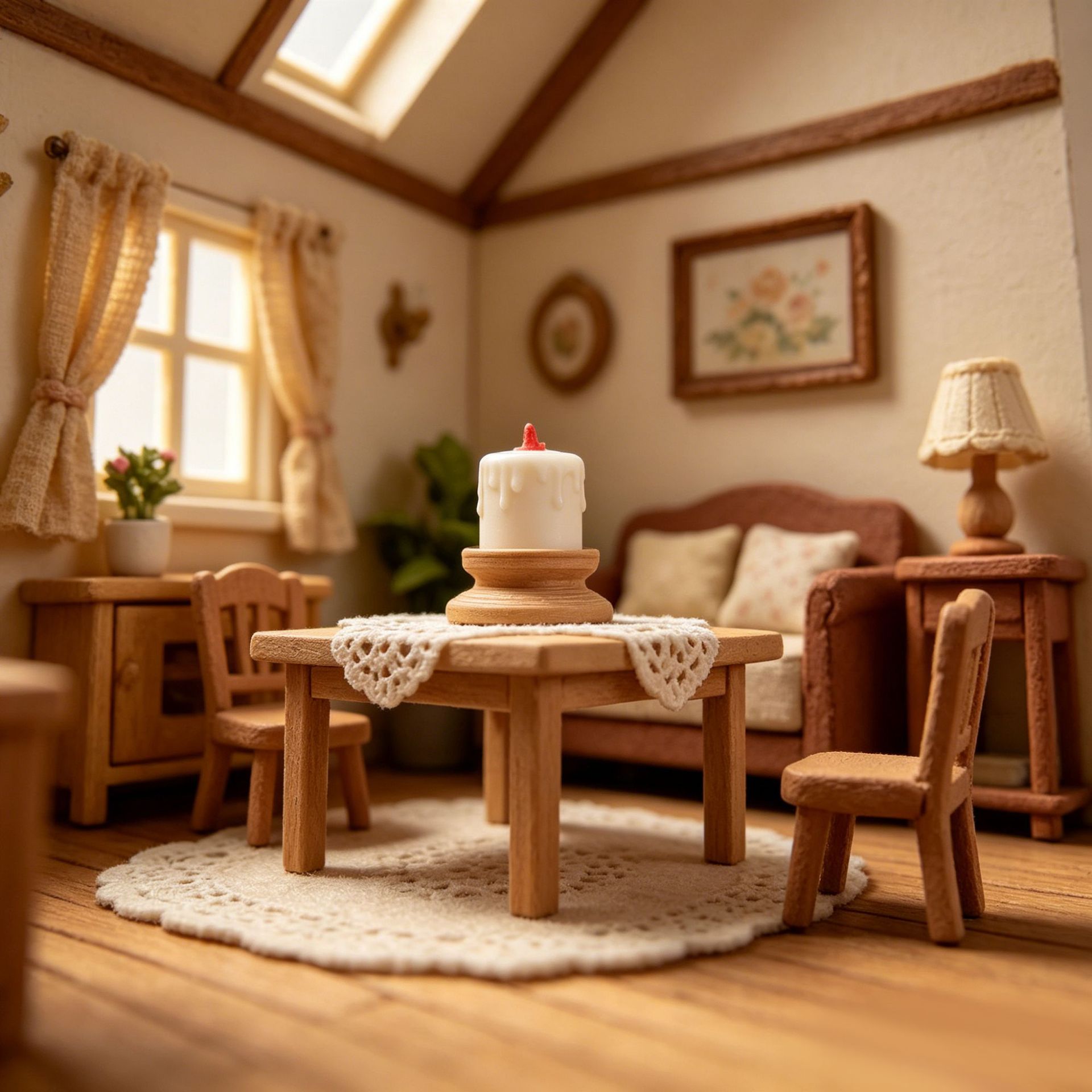 3 adet 1/12 Ölçekli Dollhouse  - Candle Wax Scale incelemesi ve fiyatı