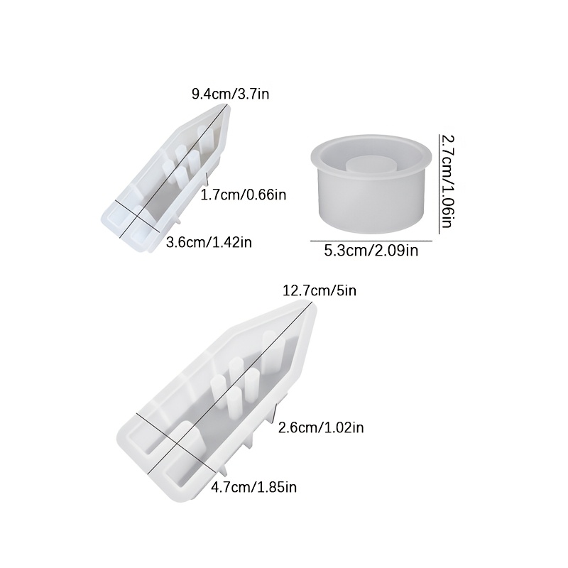 DNEJIU 3 Adet Reçine Silikon K - Candle Molds incelemesi ve fiyatı